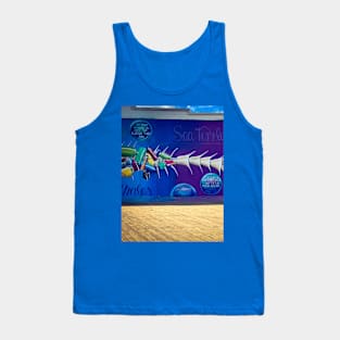 Graffiti Street Art Coney Island NYC Tank Top